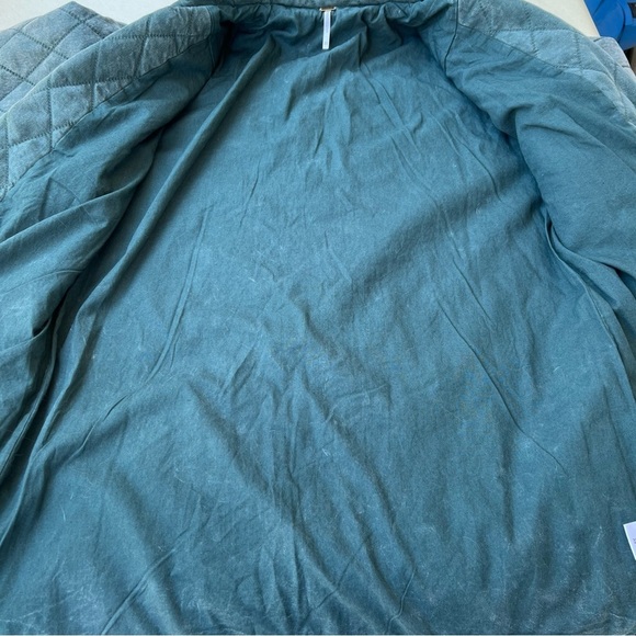 Young Fabulous & Broke Walker Quilted
Jacket Green Mineral Wash Women Size XS - Picture 4 of 9